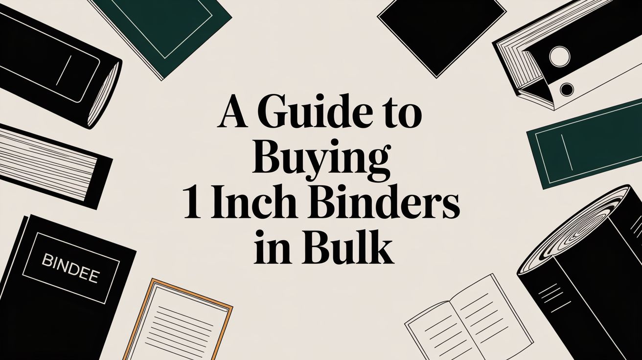 A Guide to Buying 1 Inch Binders in Bulk in 2026