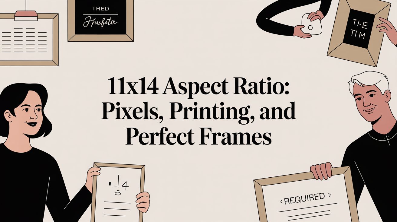 11x14 Aspect Ratio: Pixels, Printing, and Perfect Frames