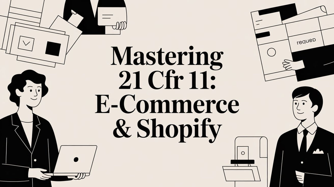 Mastering 21 cfr 11: E-commerce & Shopify