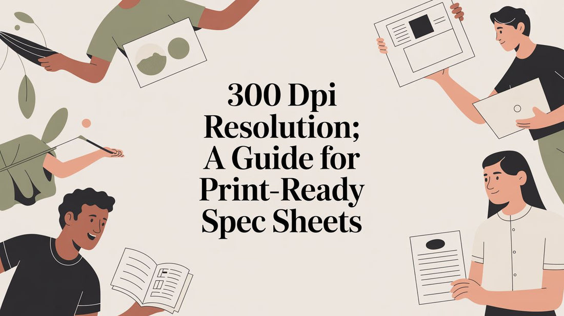300 DPI Resolution: A Guide for Print-Ready Spec Sheets