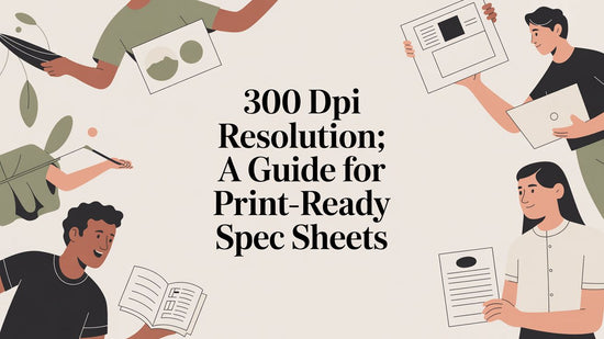 300 DPI Resolution: A Guide for Print-Ready Spec Sheets