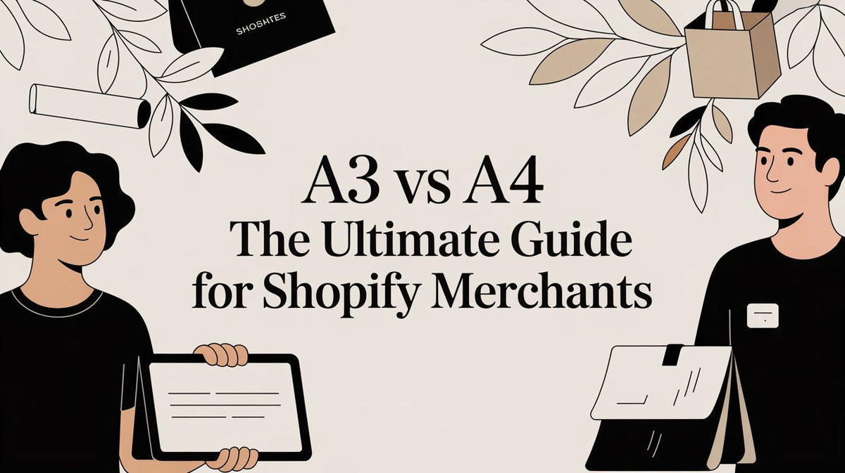 A3 vs A4 The Ultimate Guide for Shopify Merchants