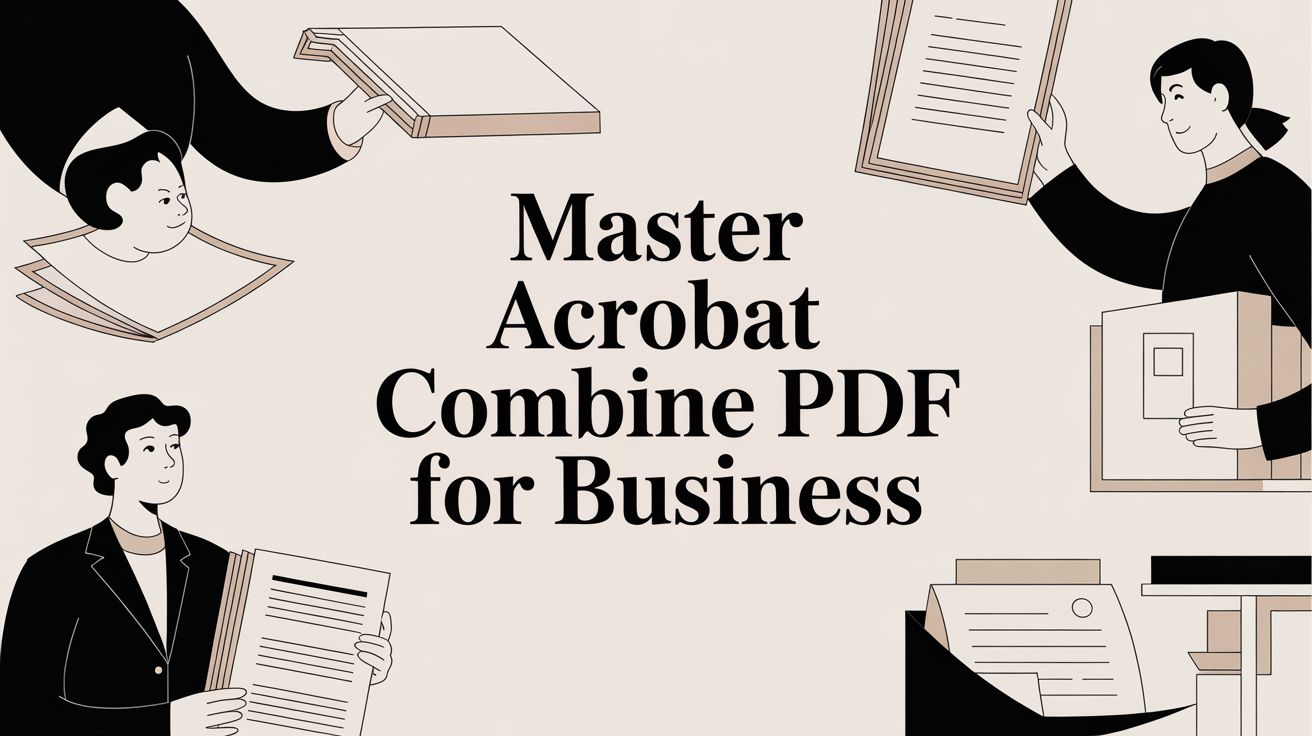 Master Acrobat Combine PDF for Business