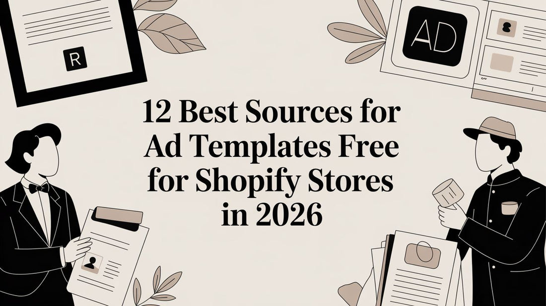 12 Best Sources for Ad Templates Free for Shopify Stores in 2026