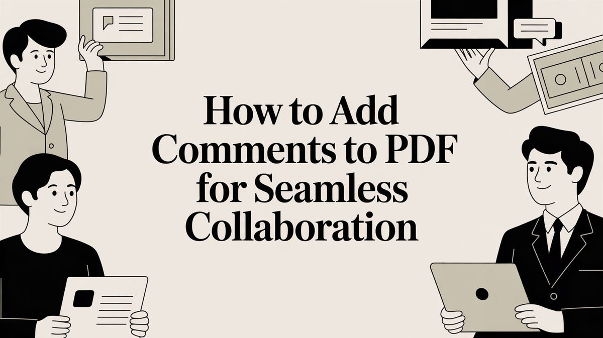 How to Add Comments to PDF for Seamless Collaboration in 2026