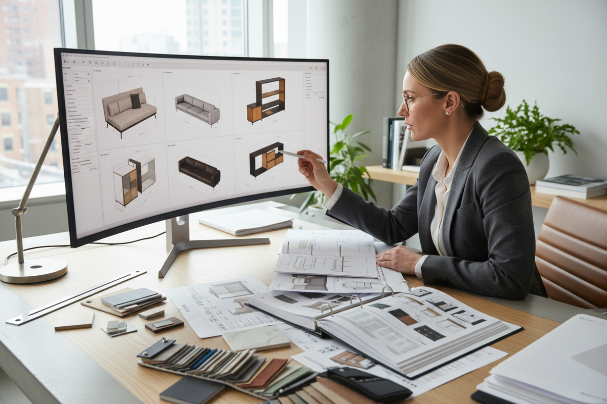 Avoiding Common Mistakes in Furniture Spec Sheet Creation