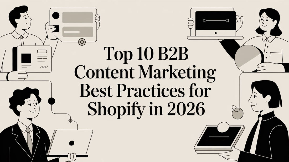 Top 10 B2B Content Marketing Best Practices for Shopify in 2026