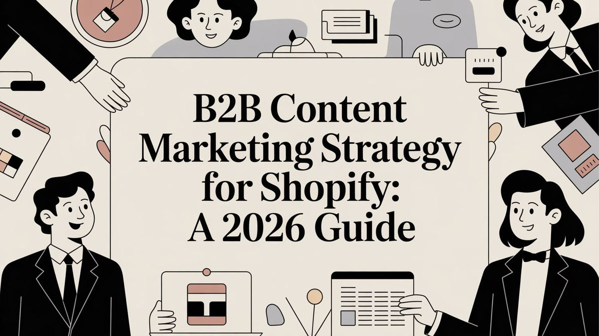 B2B Content Marketing Strategy for Shopify: A 2026 Guide