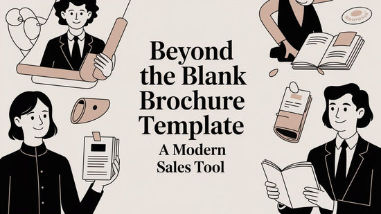 Beyond the Blank Brochure Template A Modern Sales Tool