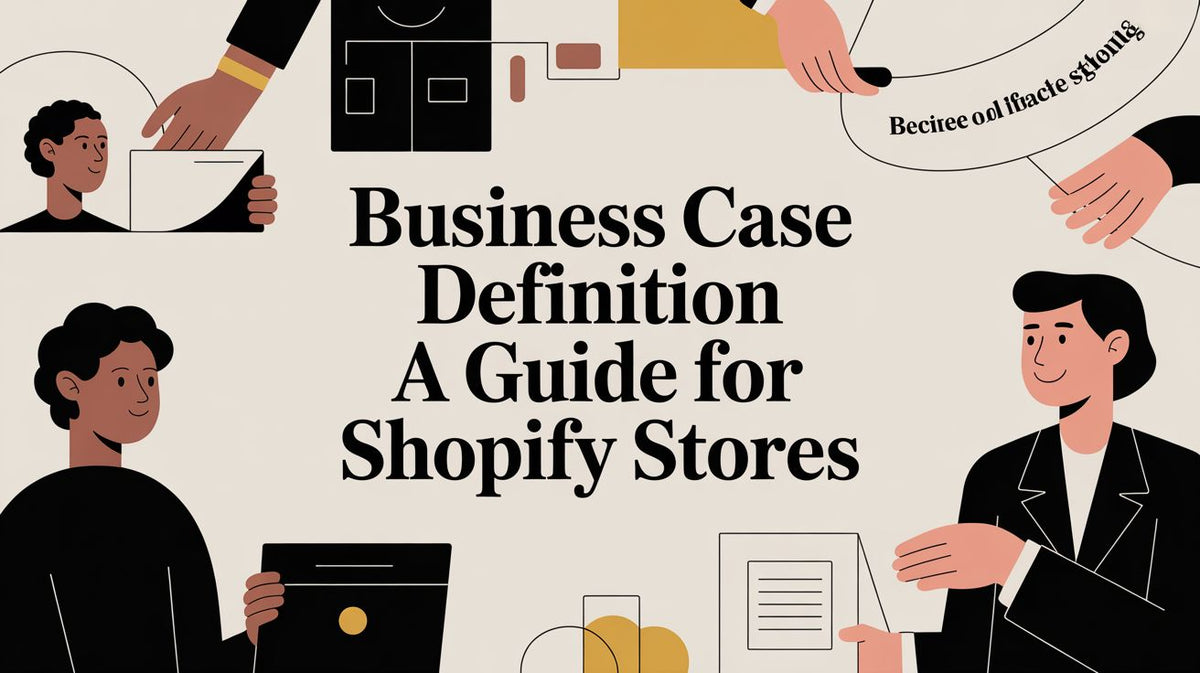 Business Case Definition A Guide for Shopify Stores