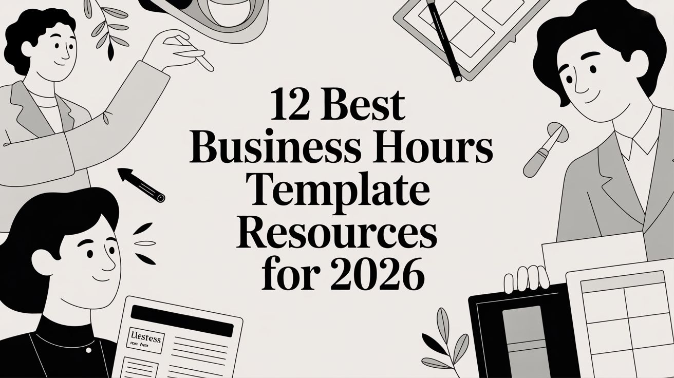12 Best Business Hours Template Resources for 2026 – LitPDF