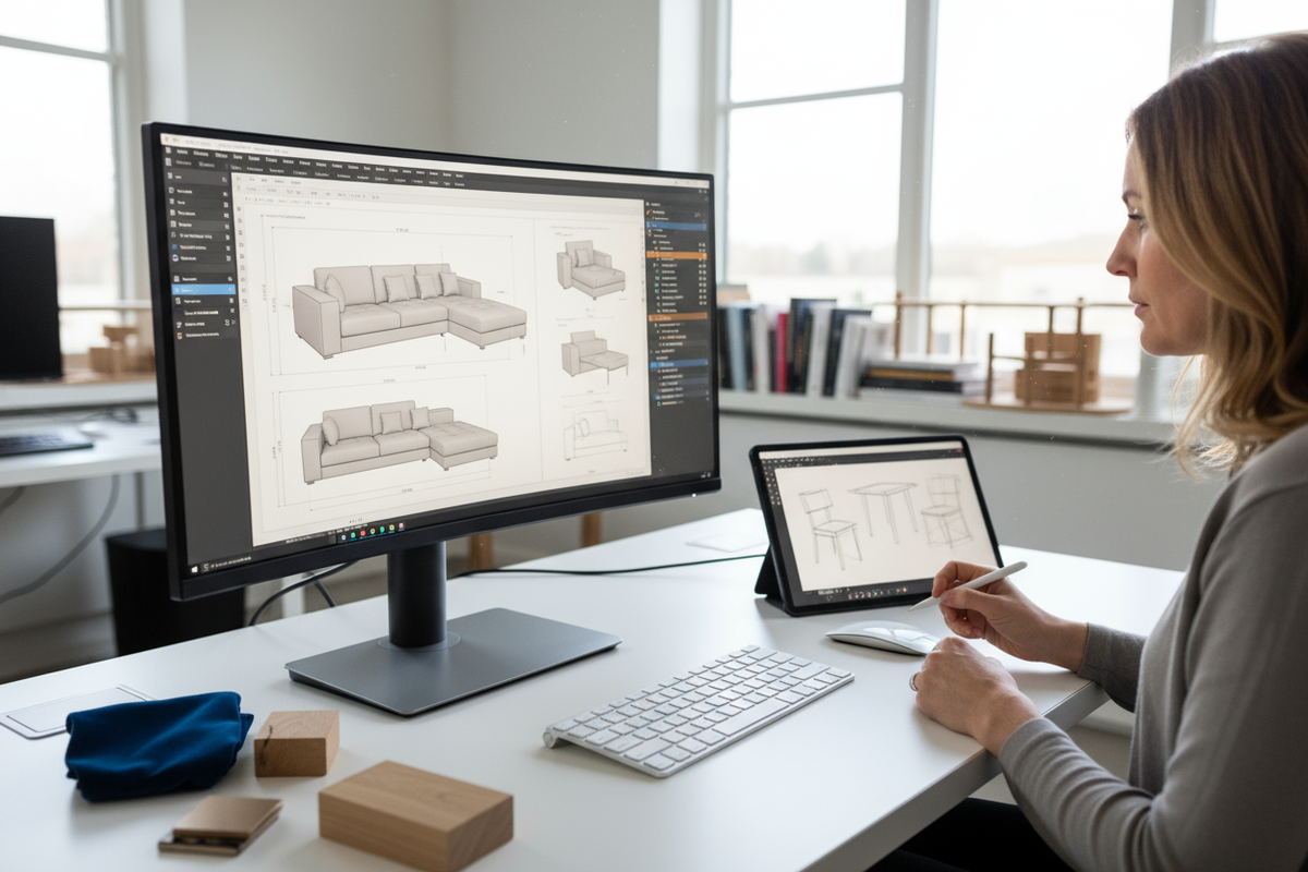 Digital Solutions for Creating Furniture Spec Sheets