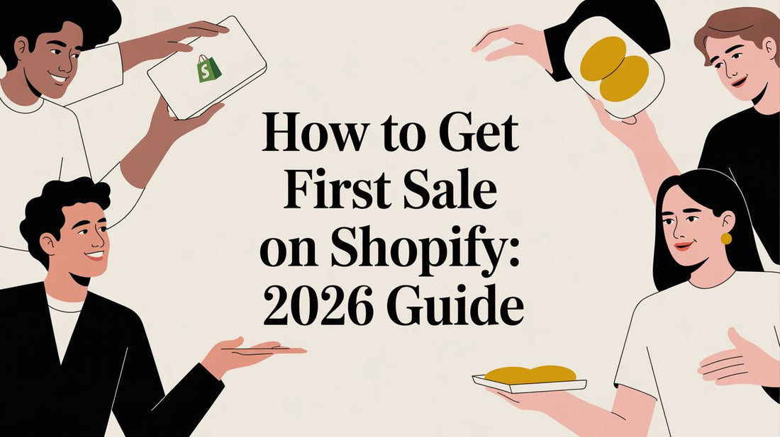How to Get First Sale on Shopify: 2026 Guide
