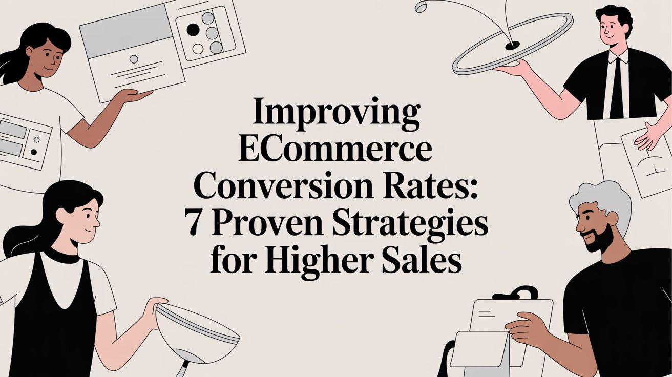 Improving ecommerce conversion rates: 7 Proven Strategies for Higher Sales