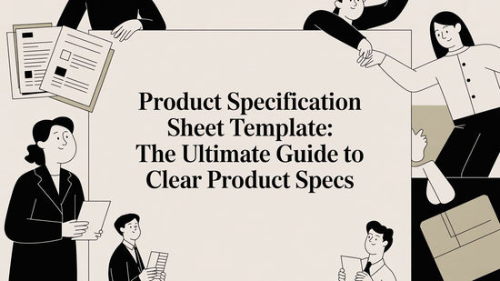 Product Specification Sheet Template: The Ultimate Guide to Clear Product Specs
