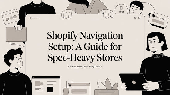 Shopify Navigation Setup: A Guide for Spec-Heavy Stores