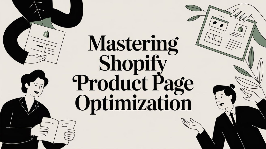 Mastering Shopify Product Page Optimization
