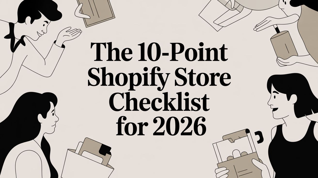 The 10-Point Shopify Store Checklist for 2026