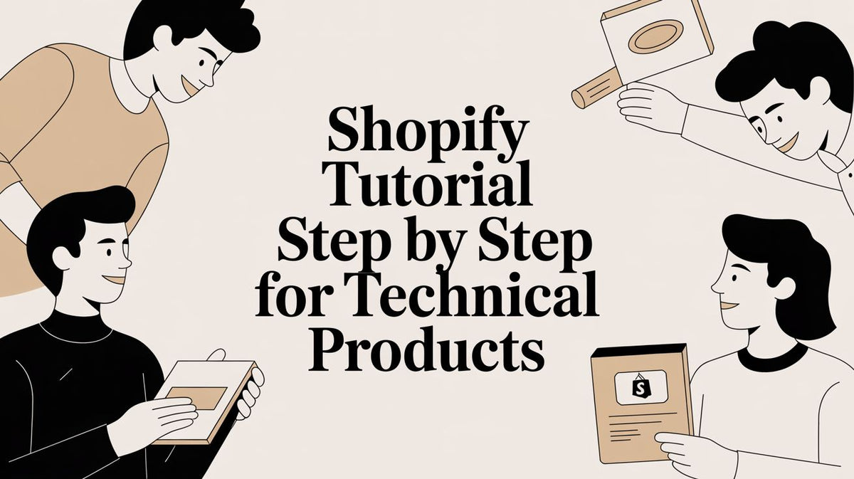 Shopify Tutorial Step by Step for Technical Products