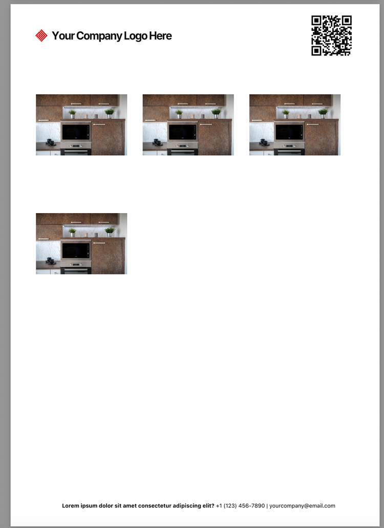 Electronics & Appliances Custom Template