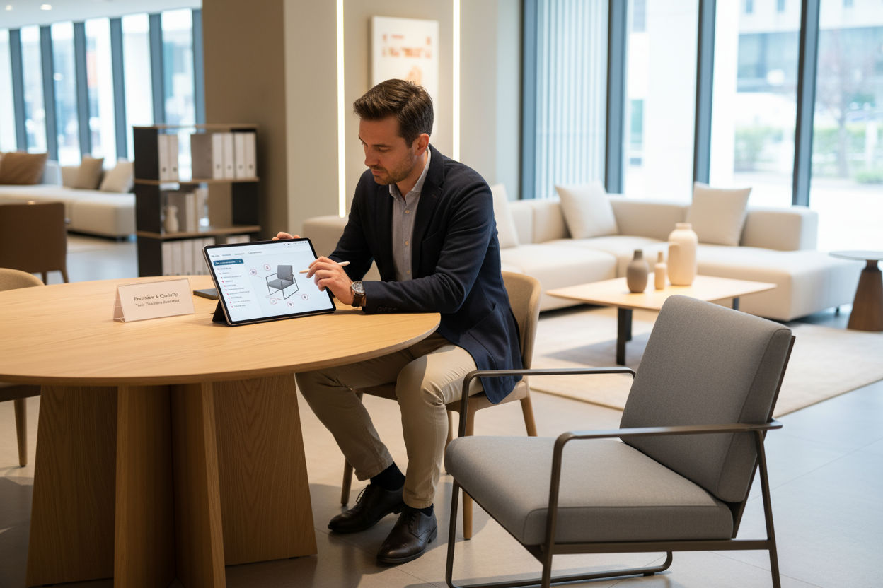 The Importance of Professional Product Documentation in E-commerce with furniture human 